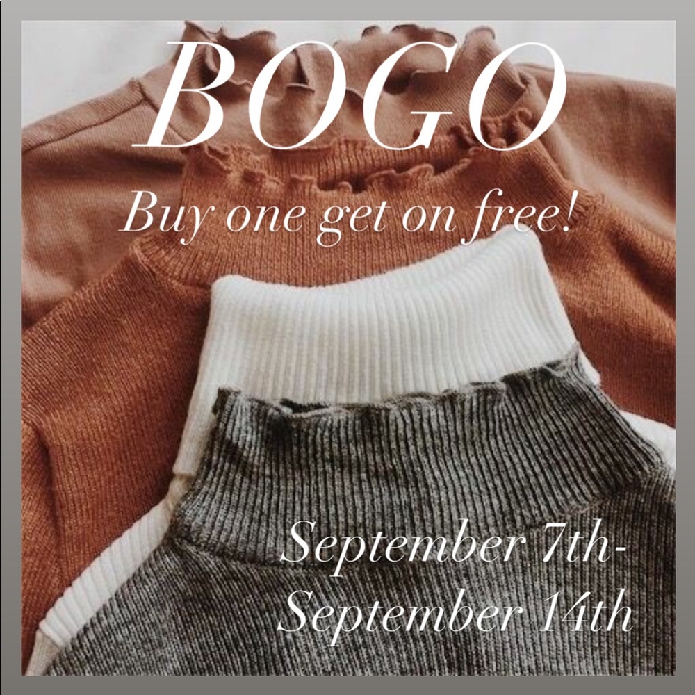 BOGO SALE